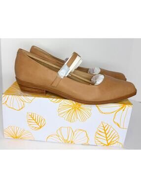 YELLOW BOX WILMA LOW HEELED MARYJANES Women Size 9.5 M NIB
